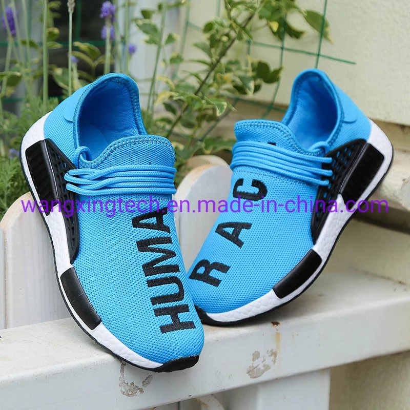 Wholesale/Supplier OEM ODM Breathable Leisure Sports Running Shoes Men's Street Fashion Trend Flying Woven Tide Mesh Athletic & Sports Shoes