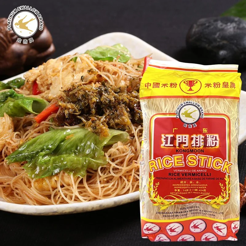 Mama's Favorite Rice Vermicelli Noodles Is Platinum Swallow Brand Kongmoon Rice Stick Vermicelli