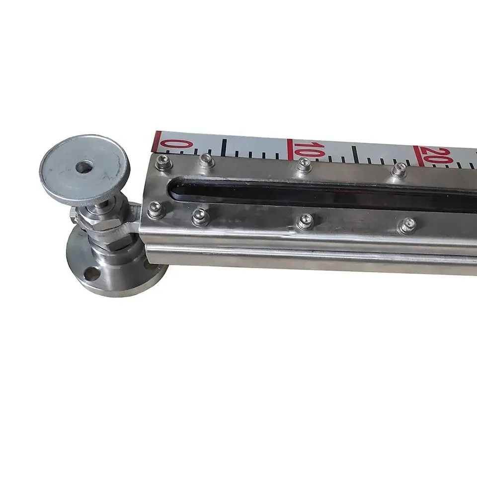 Ulb-3A-C, Ulb-3b-C, Ulb-3c-C China Hot Sale Level Measuring Flat Type Glass Level Gauge Made in China