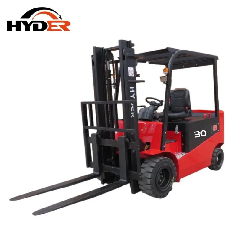 Heavy Duty 3t Electric Forklift Less Noise with 72V 560ah Four Wheel