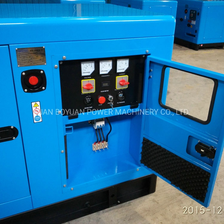 Ricardo Engine Mechanic Control Board Portable Silent Diesel Generator 50kw