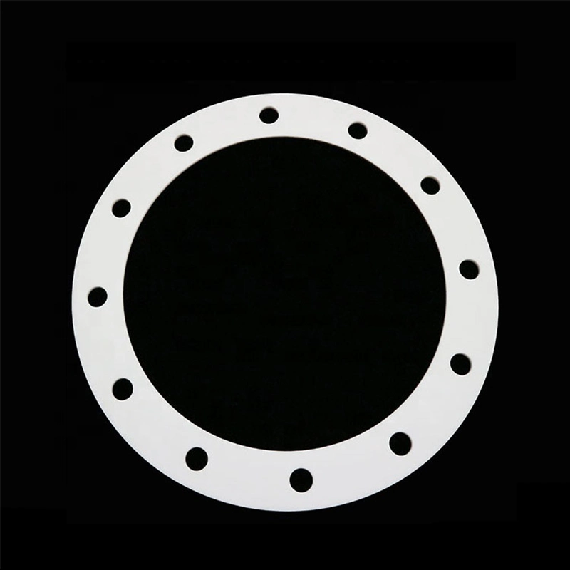 Custom Wholesale/Supplier White Sealing Ring Plastic PE Seal Gasket Rubber Flat PTFE Flange Gasket Nylon PP Gasket