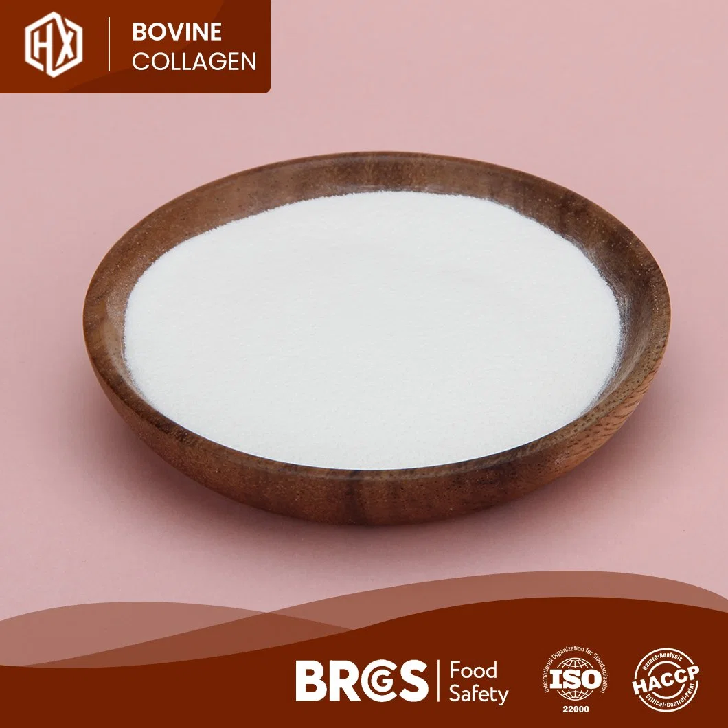 Haoxiang Collagen Peptides From Bovine Bone OEM Customized Bovine Collagen Peptide Protein Powder China Manufacturers One-Stop Service Growth Collagen Peptides