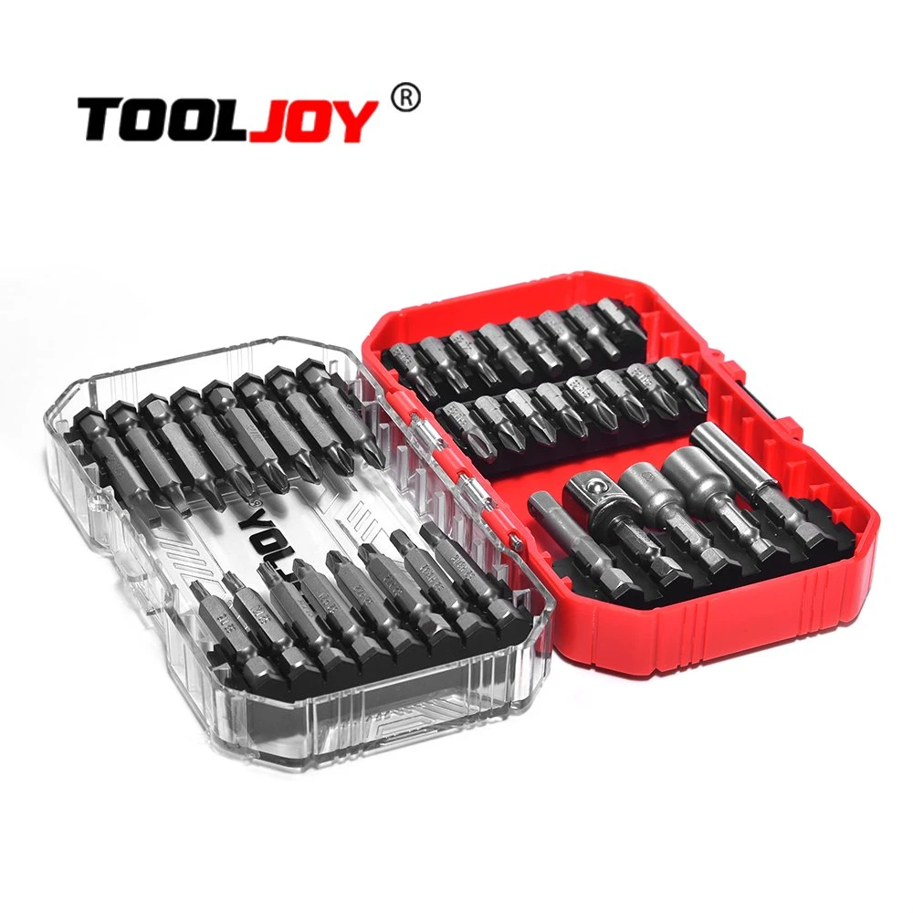 Tooljoy Drill Bits Hole Saw Cutting Set Kit/Screwdriver Set 24 in 1 Precision Magnetic Screwdriver Bit Set Laptop Mobile Phone Repair Tools Multifunctional Scre