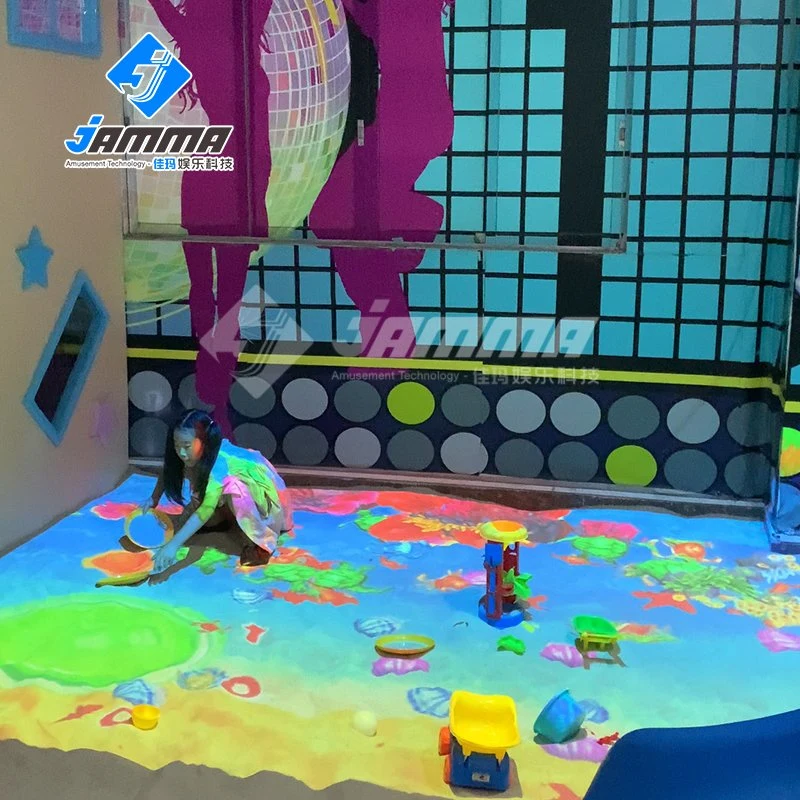 AR Interactive Beach Projection Amusement Equipment