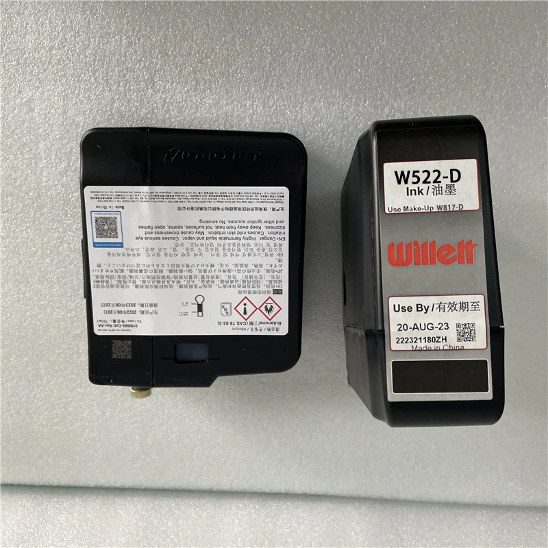 Willett Original Black Ink W522-D für Willett 630 Continuous Inkjet Druckmaschine