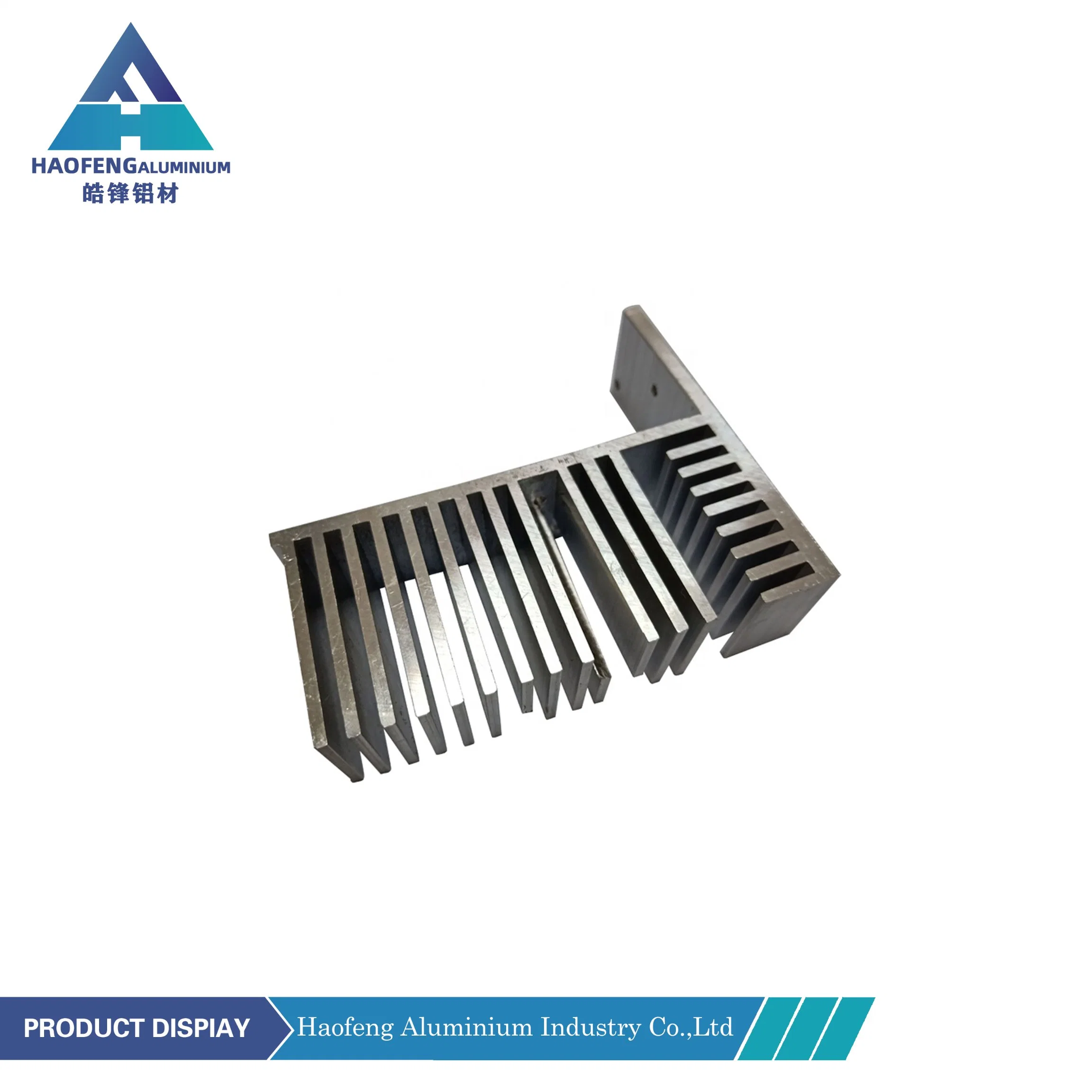 Custom 6063 Anodized Enclosure Aluminum Extrusion Heat Sink CNC Milling Aluminum Extrusion Heatsink