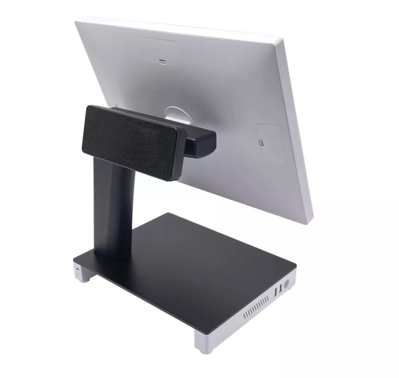 15.6 Inch Floor Standing Double Sided Automatic Touch Screen Self-Service POS Payment Terminal LCD Kiosk