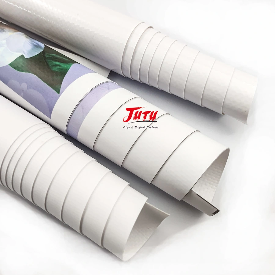 Jutu Exhibition Booth Decoration Solvent, Eco-Solvent, UV, Screen Printing PVC Laminated Frontlit Flex Banner