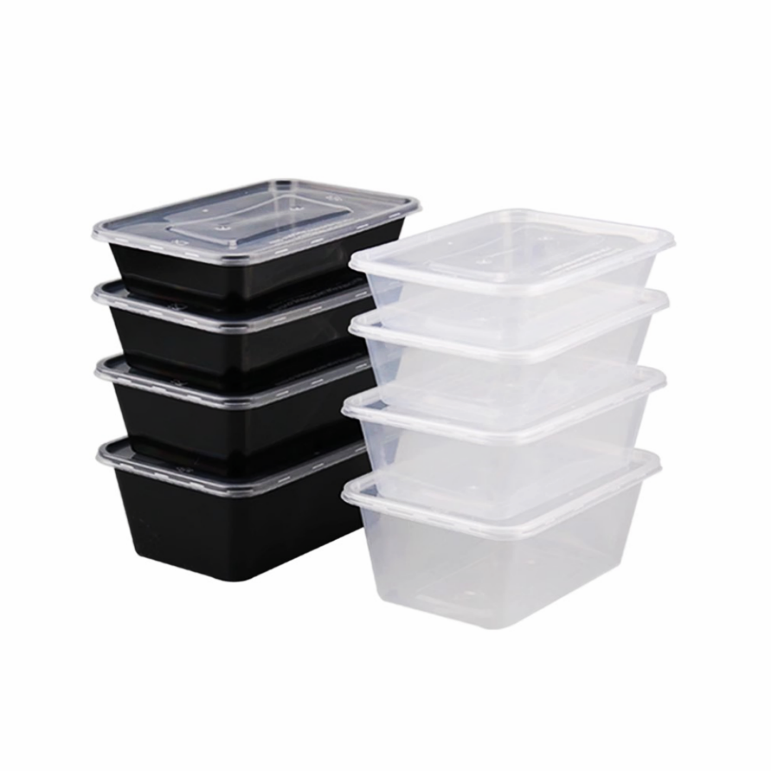 Eco-Friendly Microwave Takeaway Plastic Food Storage PP Container
