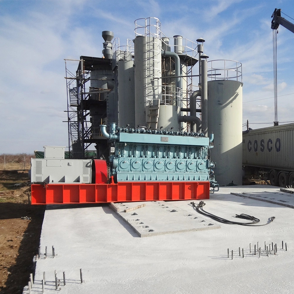 800kw Gas Engine Various Models Wood Power Natural Gas Generator Set