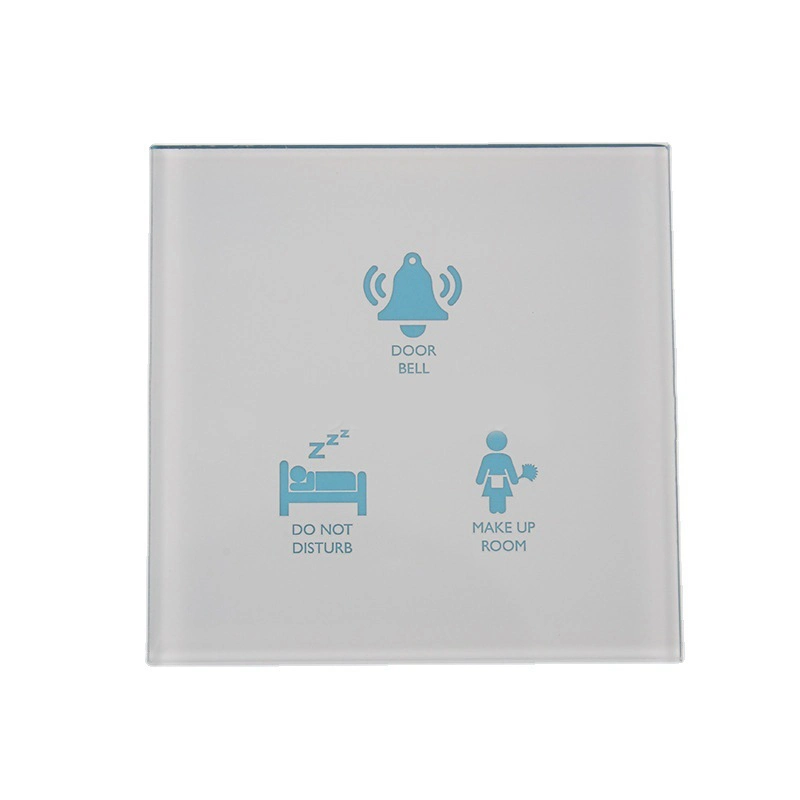 New Home Controller Wall Light Switch Glass Panel