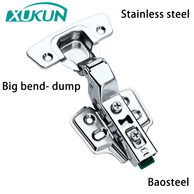 C80-2 Concealed Frameless Cabinet Door Hinges Hydraulic for Wardrobe Cabinet Doors Buffer Three-Dimensional Adjustable Installation