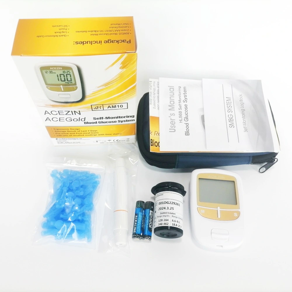 Großhandel Sicherheit Diabetes-Testgerät Digital Blutzucker-Messgerät-Kit