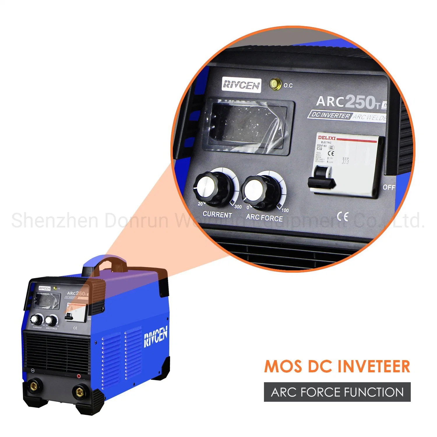 Arc250t Economical DC Inverter Welding Machine with Arc Force Function