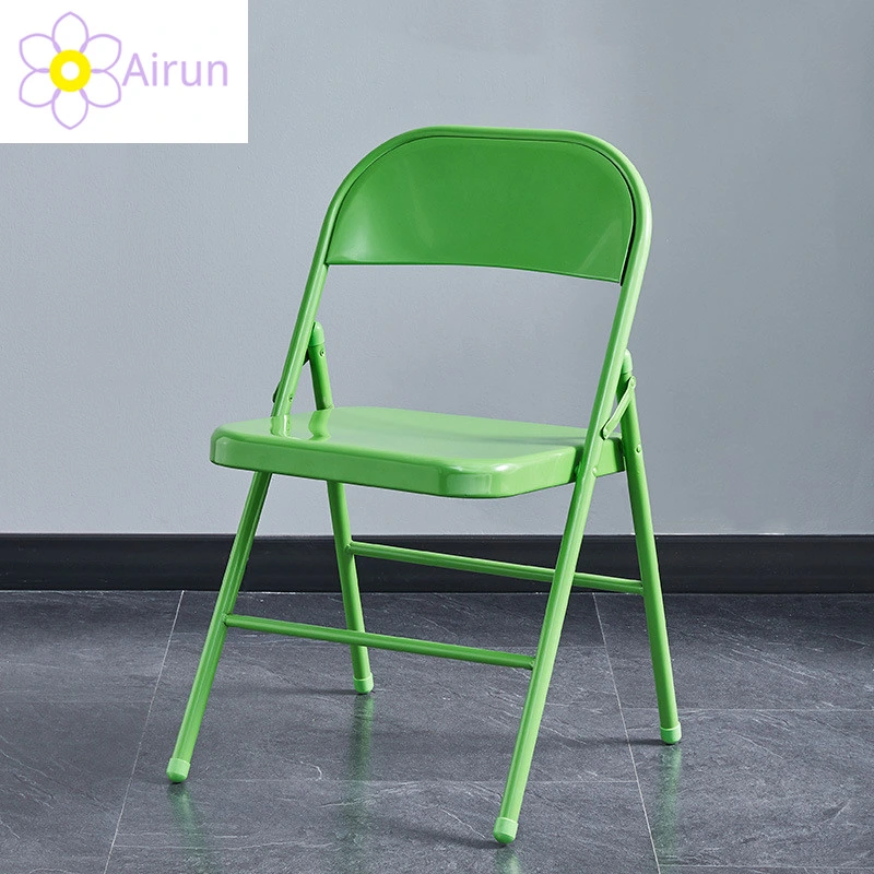Conference Office Metal Folding Chair in Different Color Stackable Metal Folding Chair From Furniture Manufacturer