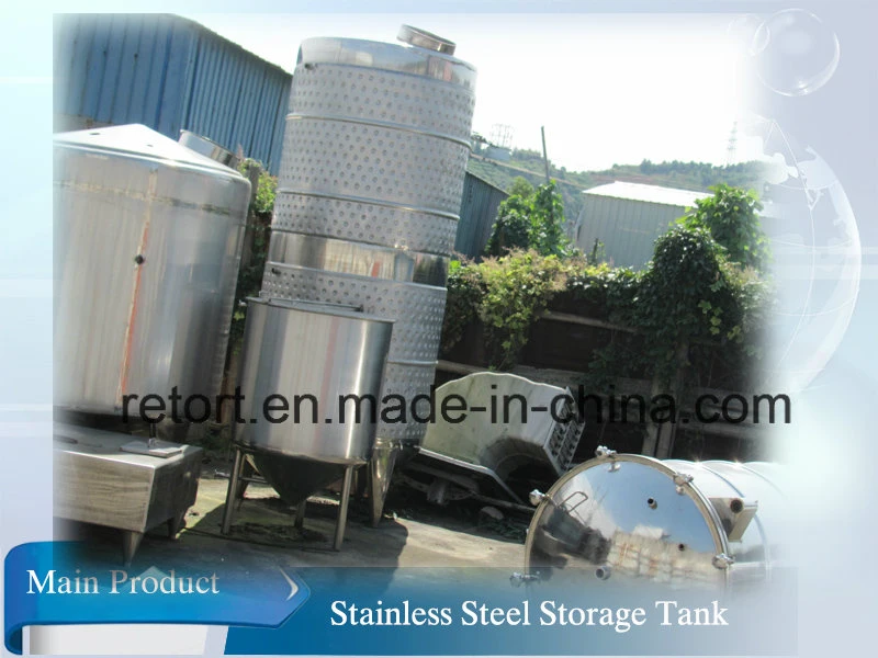 500L Insulated Storage Tank Jacketed Storage Tank Juice Storage Tank