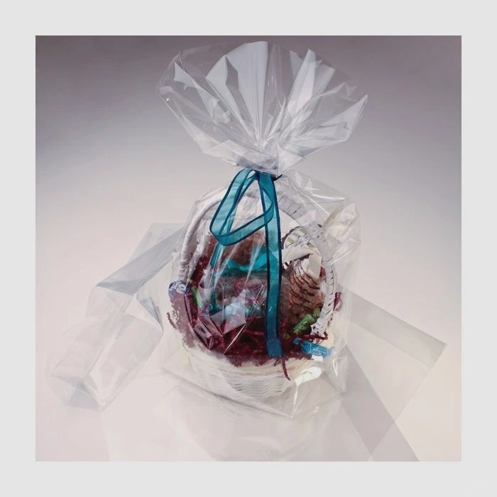 PANIER cadeau 8X12" recyclé fruits et légumes réutilisables emballage plastique transparent Sacs
