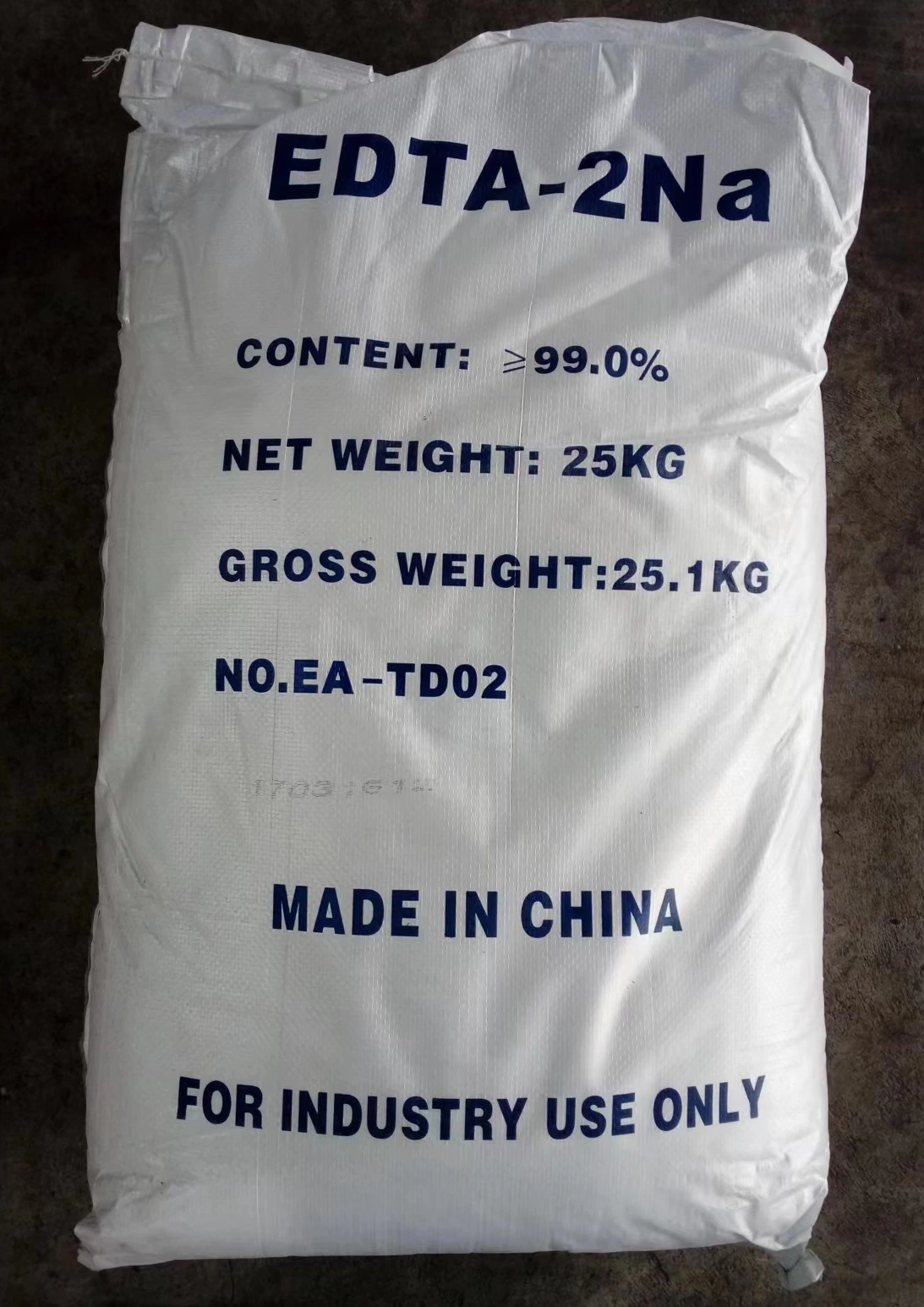 Reliable Factory White Powder 99% EDTA-2na Ethylene Diamine Tetraacetic Acid Disodium Salt for Industry Grade