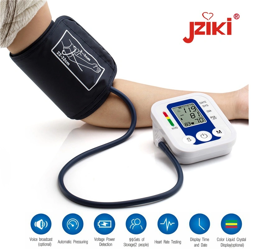 Blutdruckmessgerät Für Blutdruckmessung Am Digitalen Arm