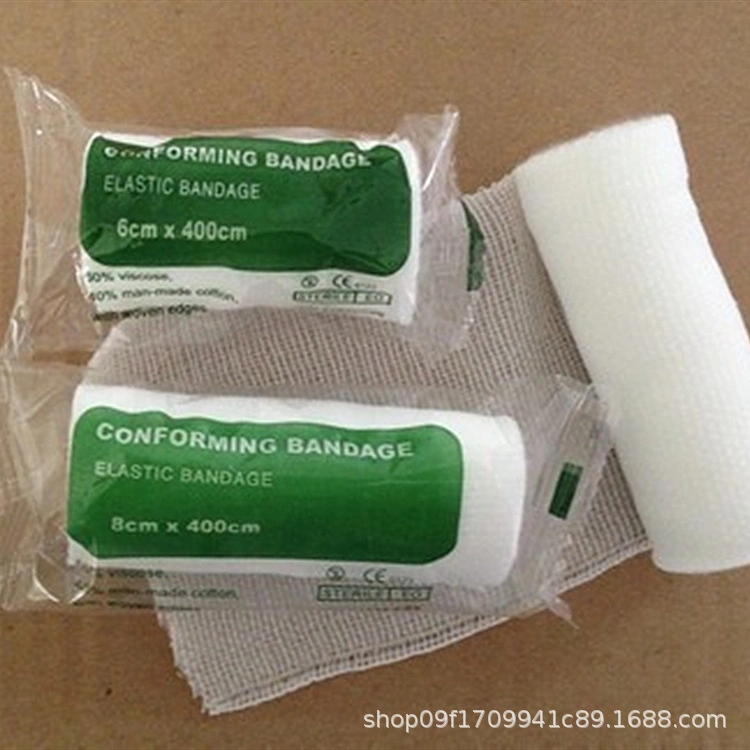 Factory Stock Hotsale PBT Bandage Conforming Bandage Elastic Bandage for Medical Use