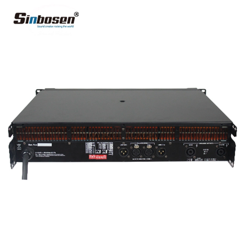 Sonido profesional Sinbosen amplificador estándar FP9000 2channel amplificador de potencia 1800 W