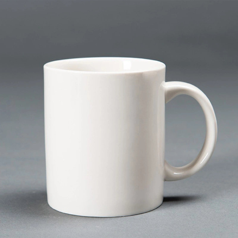 Tasse en céramique personnalisée avec votre logo Vaisselle Tasse légère/mate Pure tasse émaillée Ustensiles de cuisine Décoration avec motif de couleur personnalisée Logo et design personnalisés.