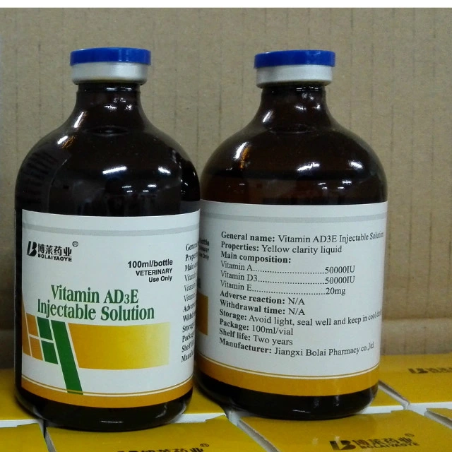 Injection de 10 % FER DEXTRAN FER DEXTRAN VB12 100ml supplément de fer d'injection