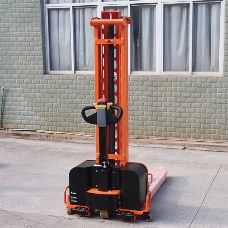 Andylift Zts-10f 1000kg Capacity 0.8m-1.6m Lifting Height 48V/25ah Lithium Battery Full Electric Self-Loading Stacker