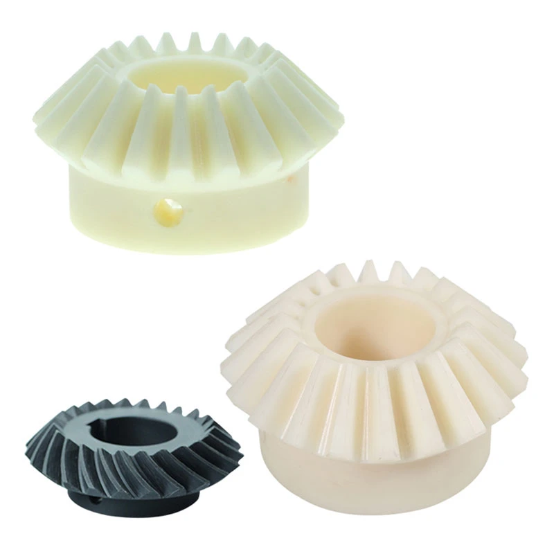 Custom Manufacturers Precision Nylon Plastic Spiral Bevel Gears