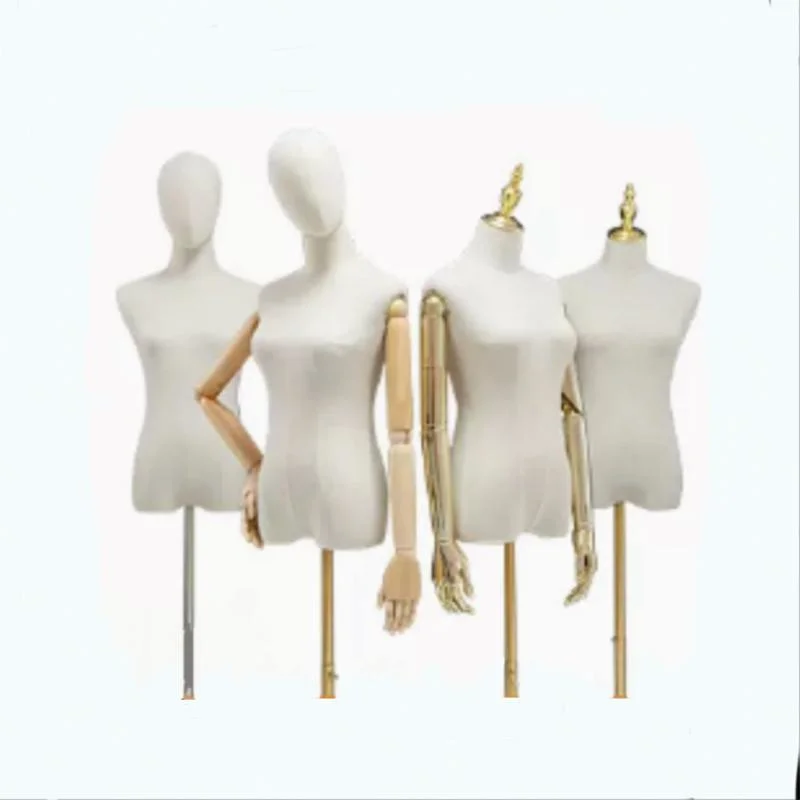 Fashioin Female Half Body Mannequin Outlet Dress Form for Draping Sewing