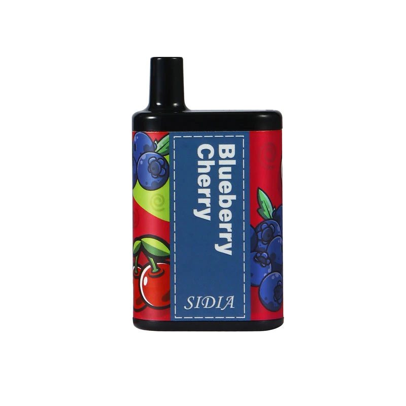 Comercio al por mayor Sidia 3000 inhalaciones 10 ml de Vape desechables pluma de Blueberry Cherry