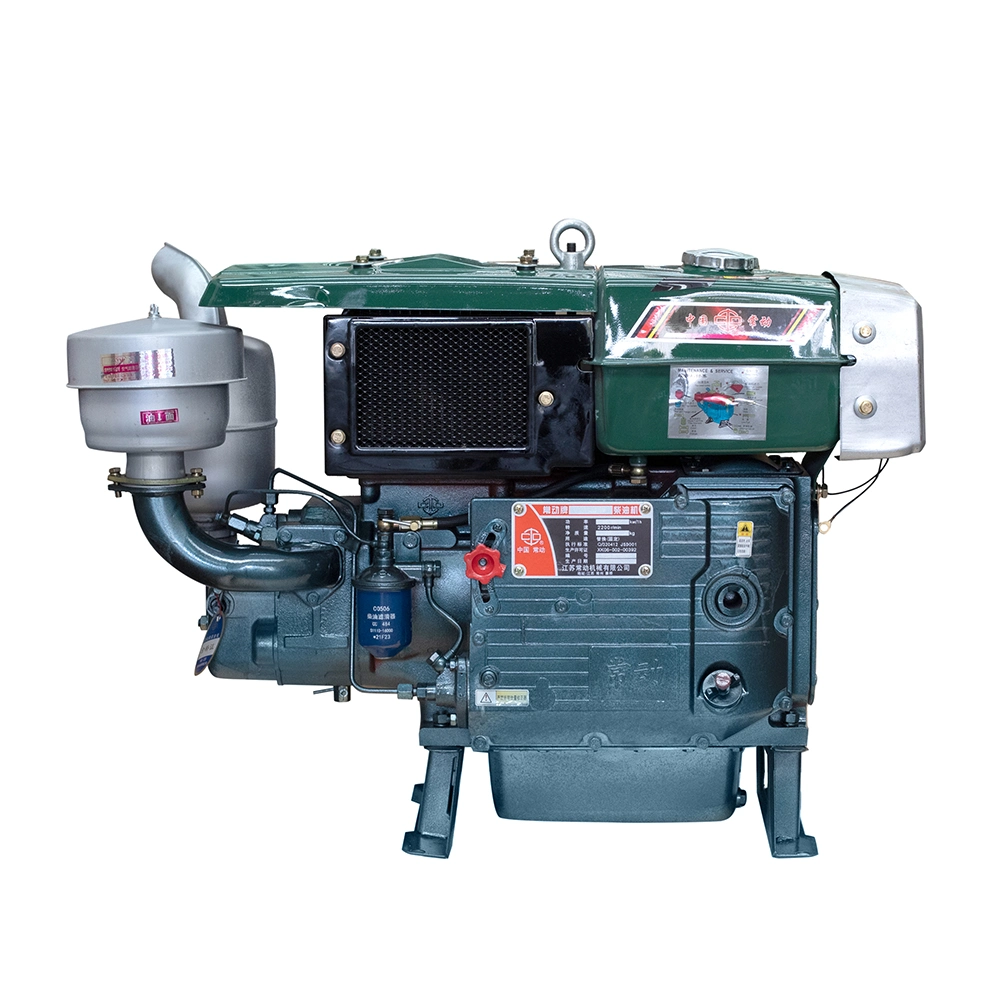 20HP Four Stroke Small Water Cooled Single Cylinder Power Direction Injection Portable Diesel Engine Zs1115n