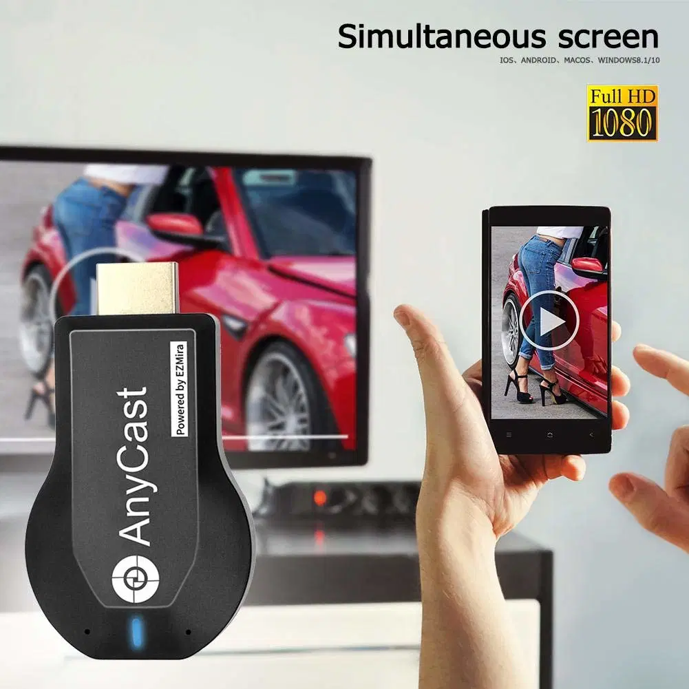 128m Anycast M2 Plus 1080P Miracast Airplay Any Cast TV Stick HDMI WiFi Display Receiver Dongle