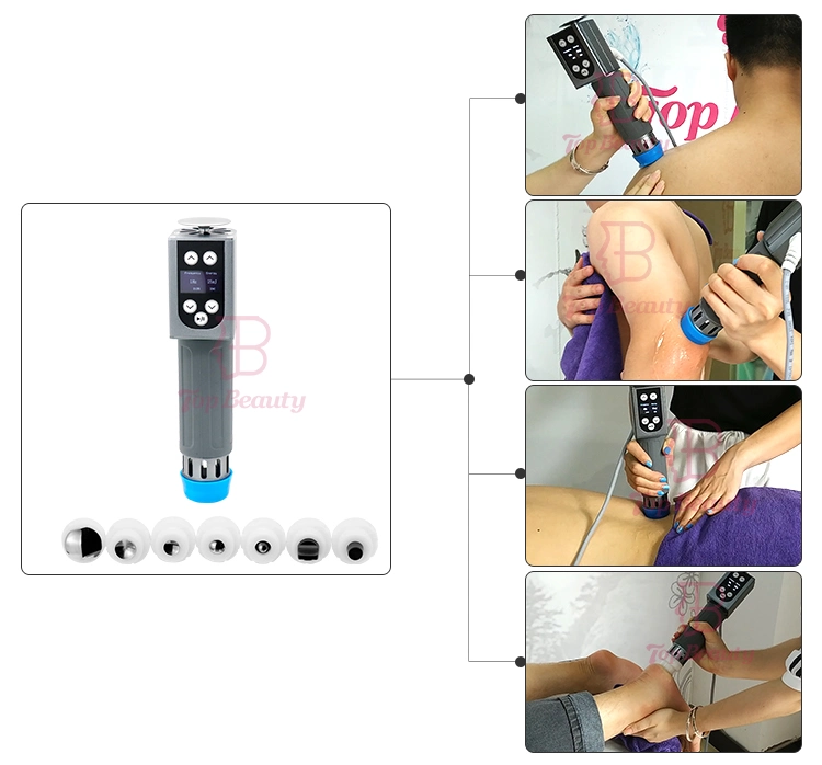 Portable Shockwave Therapy Electromagnetic Physiotherapy Erectile Dysfunction EMS Machine