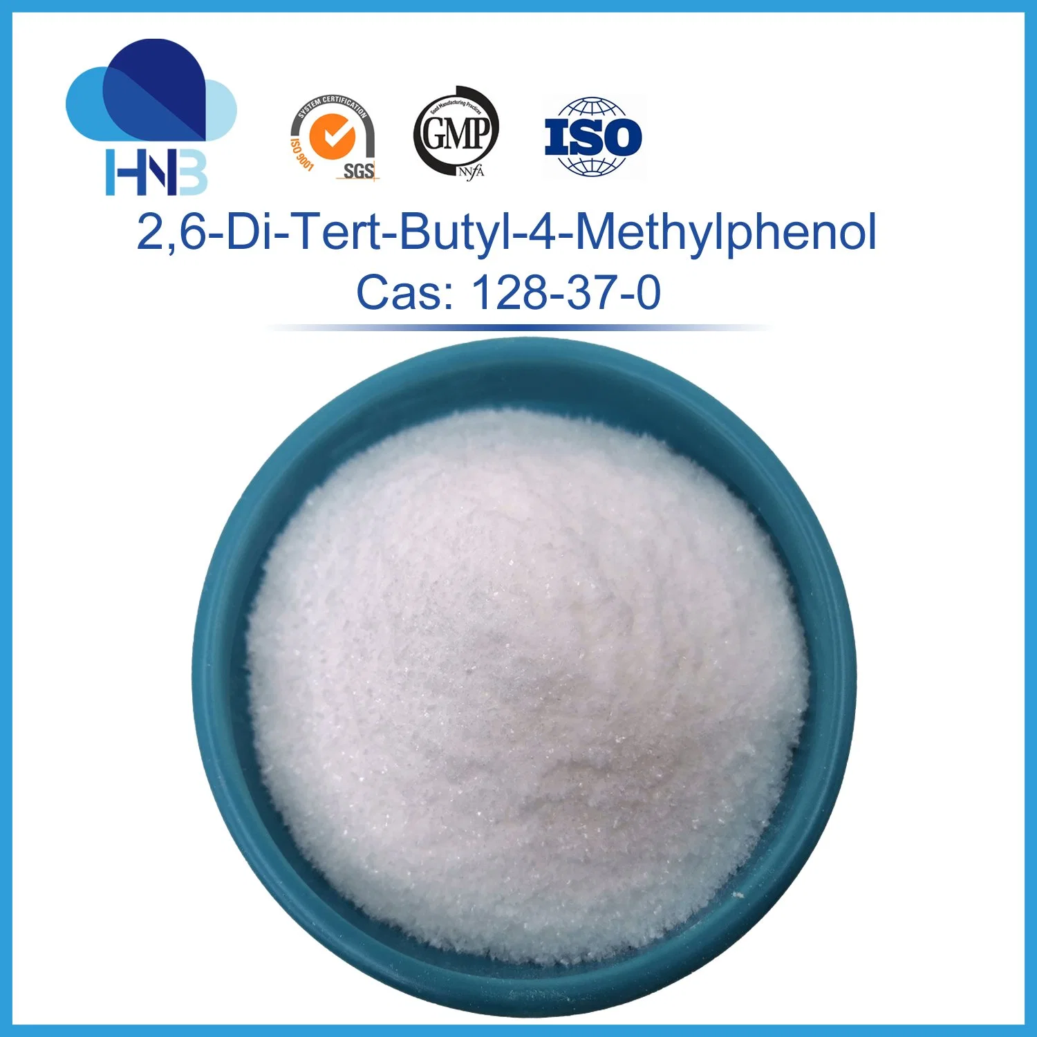 CAS: 128-37-0 Butylated Hydroxytoluene Powder