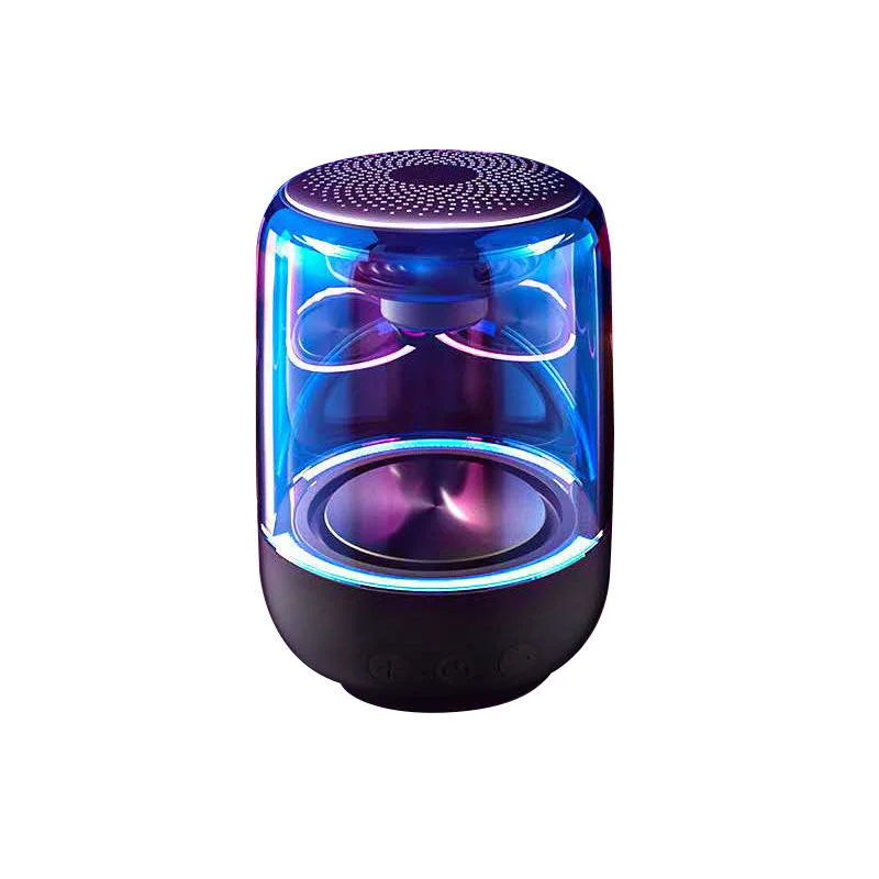 Ld- C7 Cross-Border Explosions Tws Portable Wireless Computer LED RGB Colorful Gradient Light Mini Bluetooth Speaker