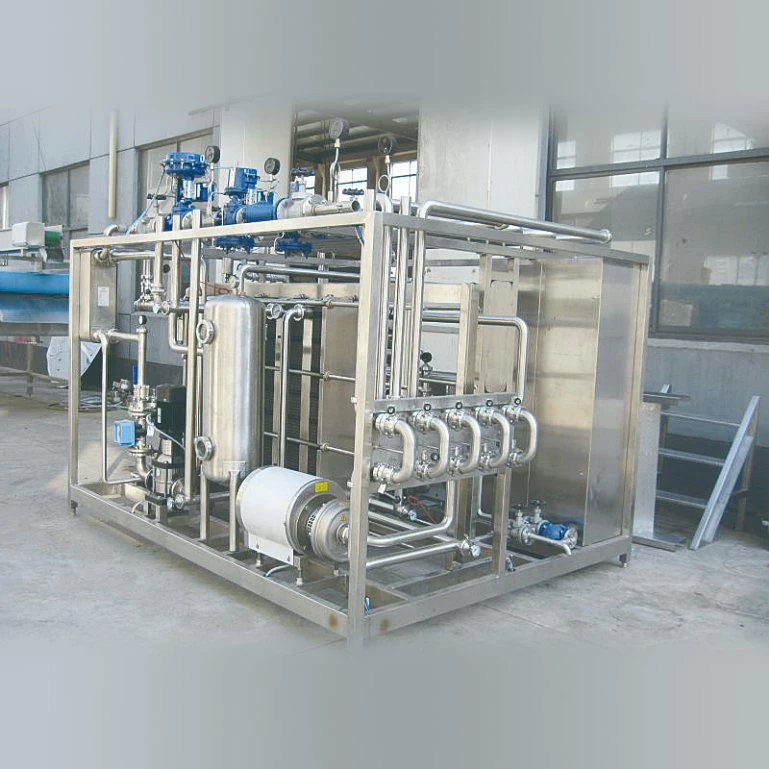 Full automatic control and electric control system HTST  5sections pasteurization of milk machine