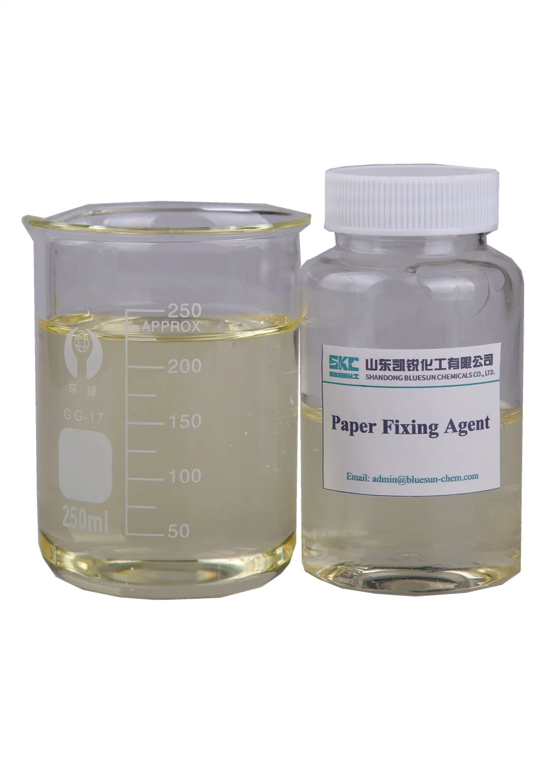 Free Color and Cross Linking Fixing Agent for Reactive Dyes