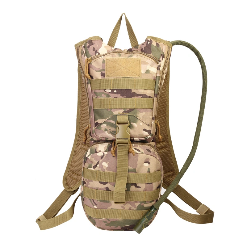 Outdoor Sports Camouflage Tactical Cycling Hiking Trave Camping Military Army Police Style Hydration Water Bladder Pack Backpack Bag (CY3660)