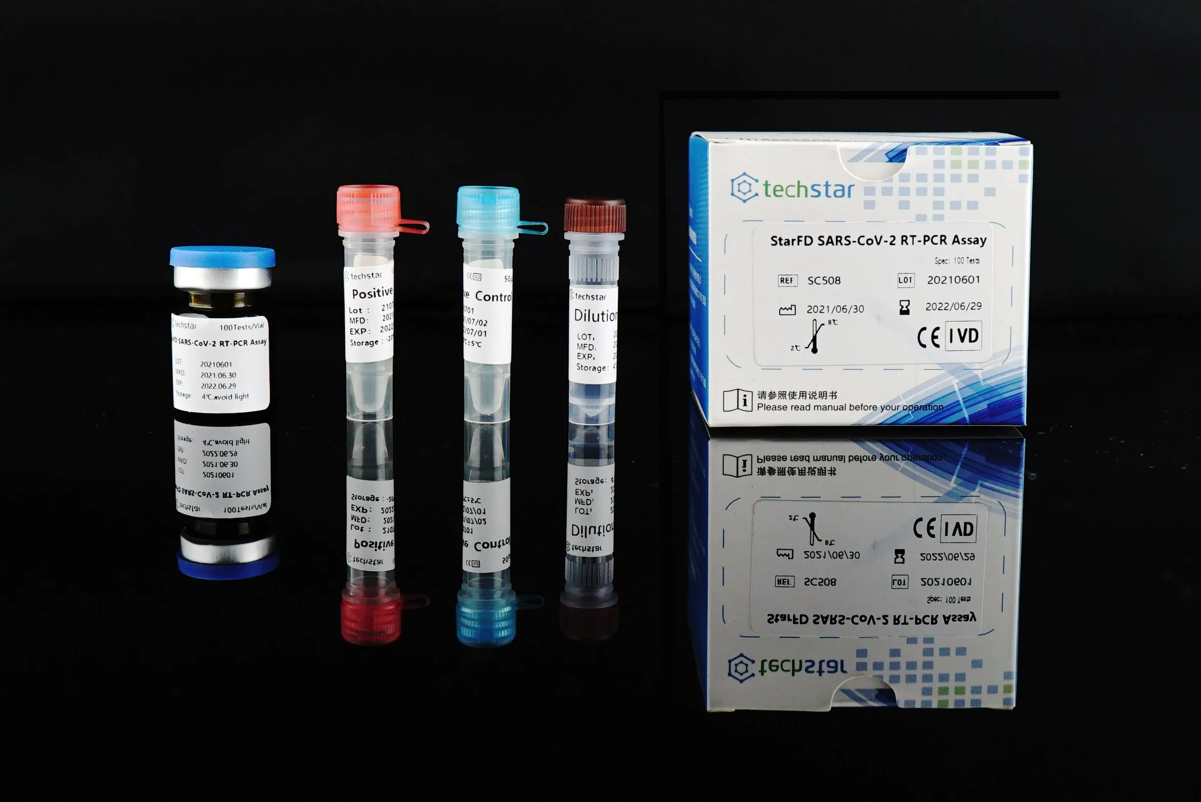 CE Certificate Fluorescence Quantitative Real-Time Rt-PCR Rapid Detection Test Reagent Real Time Rt PCR System Testing Reagent Kit