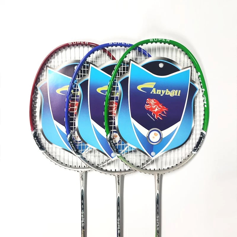 Full Cover Bag One Piece Formed Aluminum Alloy Badminton Racket for Put Door Sports Playing