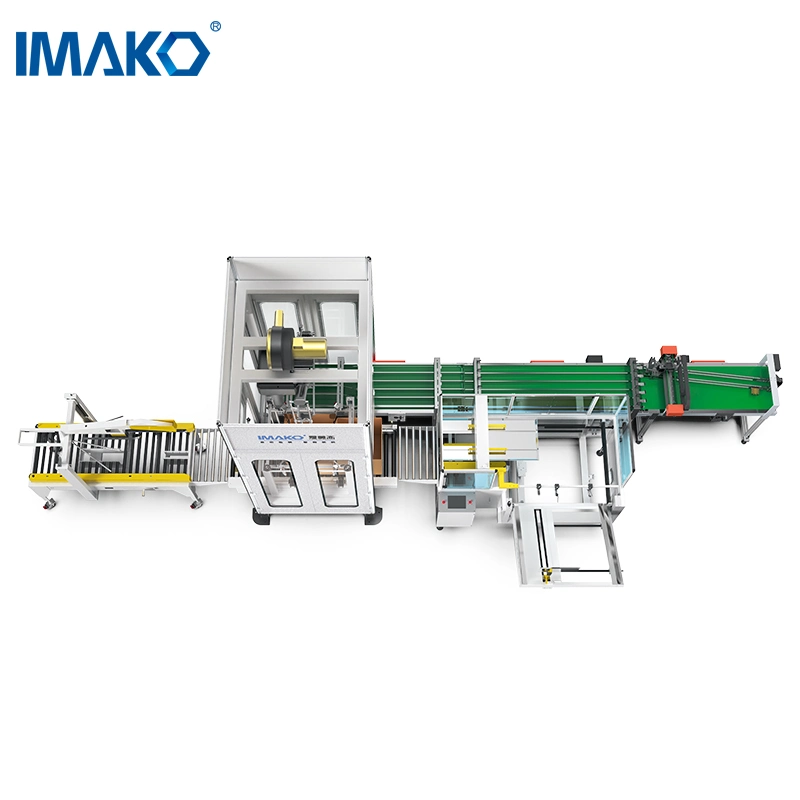 Automatic Carton Box Packing Machine for Diaper, Facial Tissue, Napkin