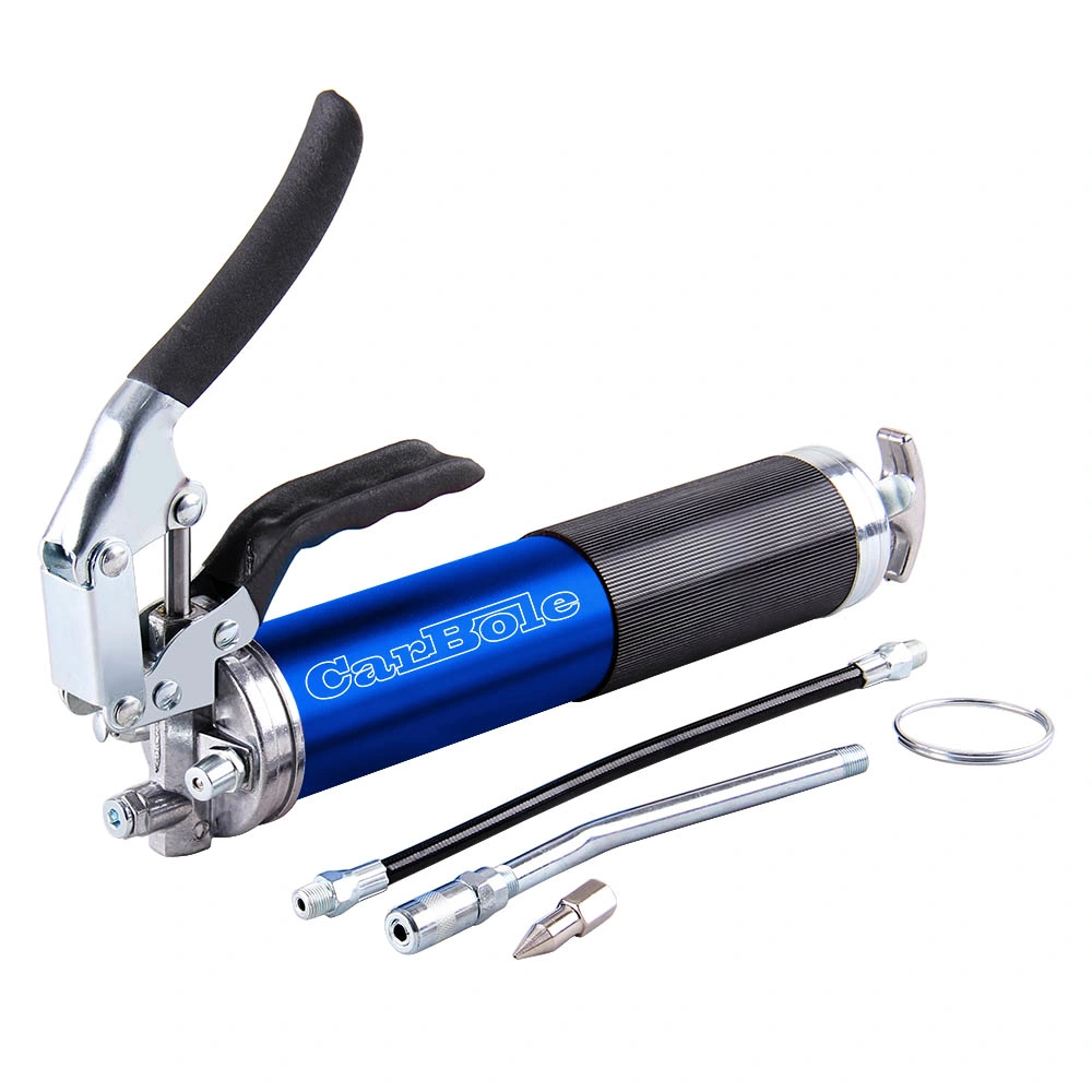 China Supply Professional Hand Heavy Duty Blue Grease Gun