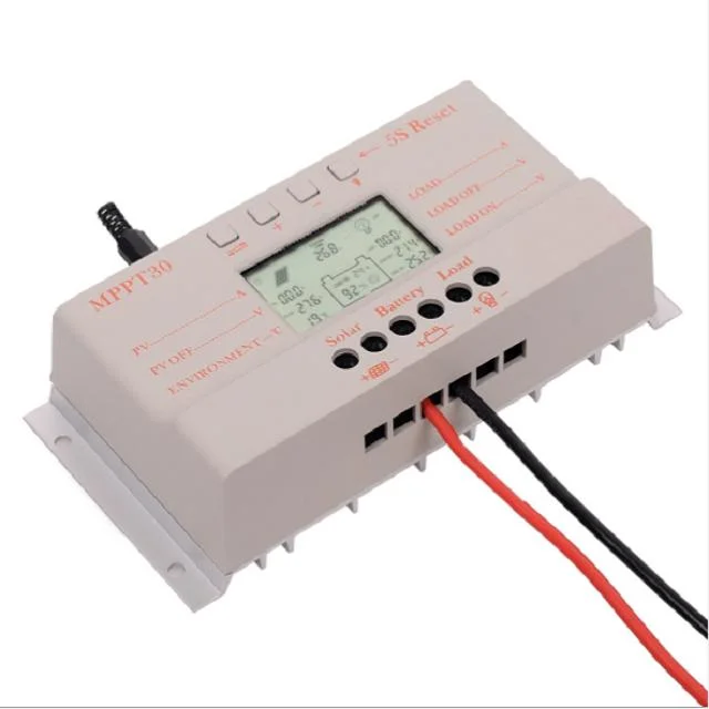 Intelligente 12V/24V 30A MPPT Solarmodul-Ladegerät-Controller