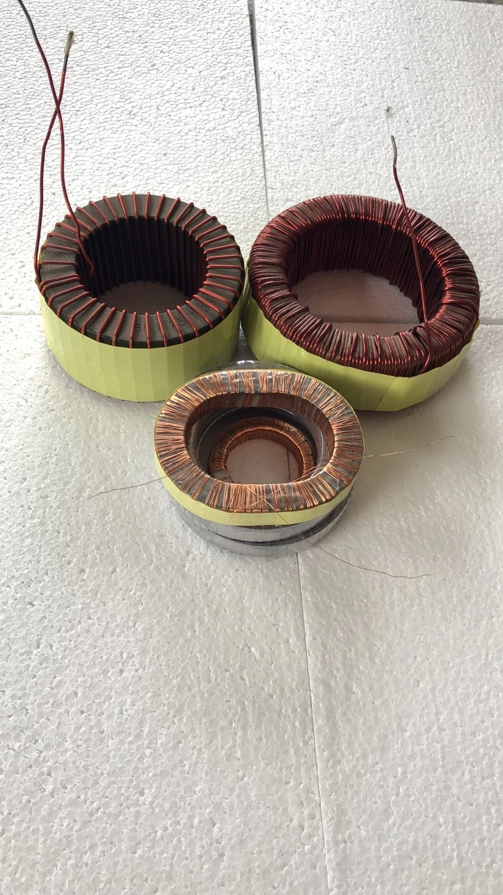 China Customized Iron Core with Copper Wire Winding Transformer Coil