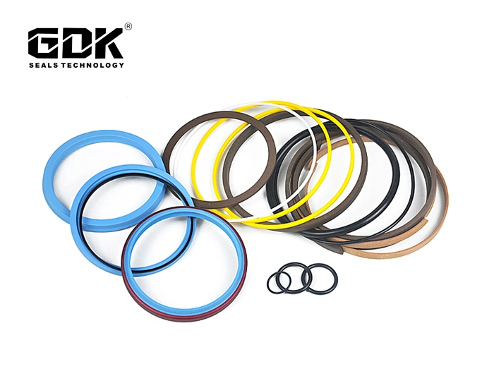 طقم موانع تسرب الأسطوانة الهيدروليكية بالحفار GDK Sk200-8 ARM Repair Kit