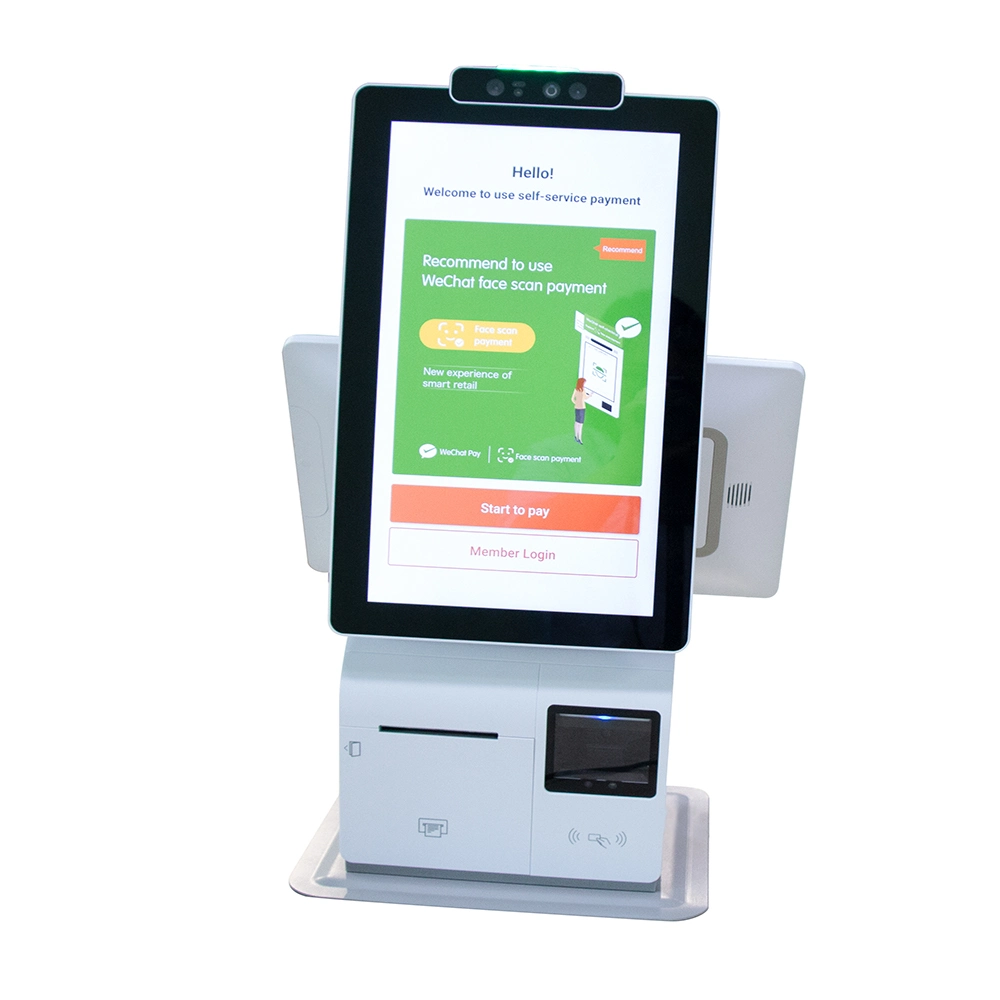 Kasse mit 58mm Drucker Supermarkt Touchscreen Kasse POS-System