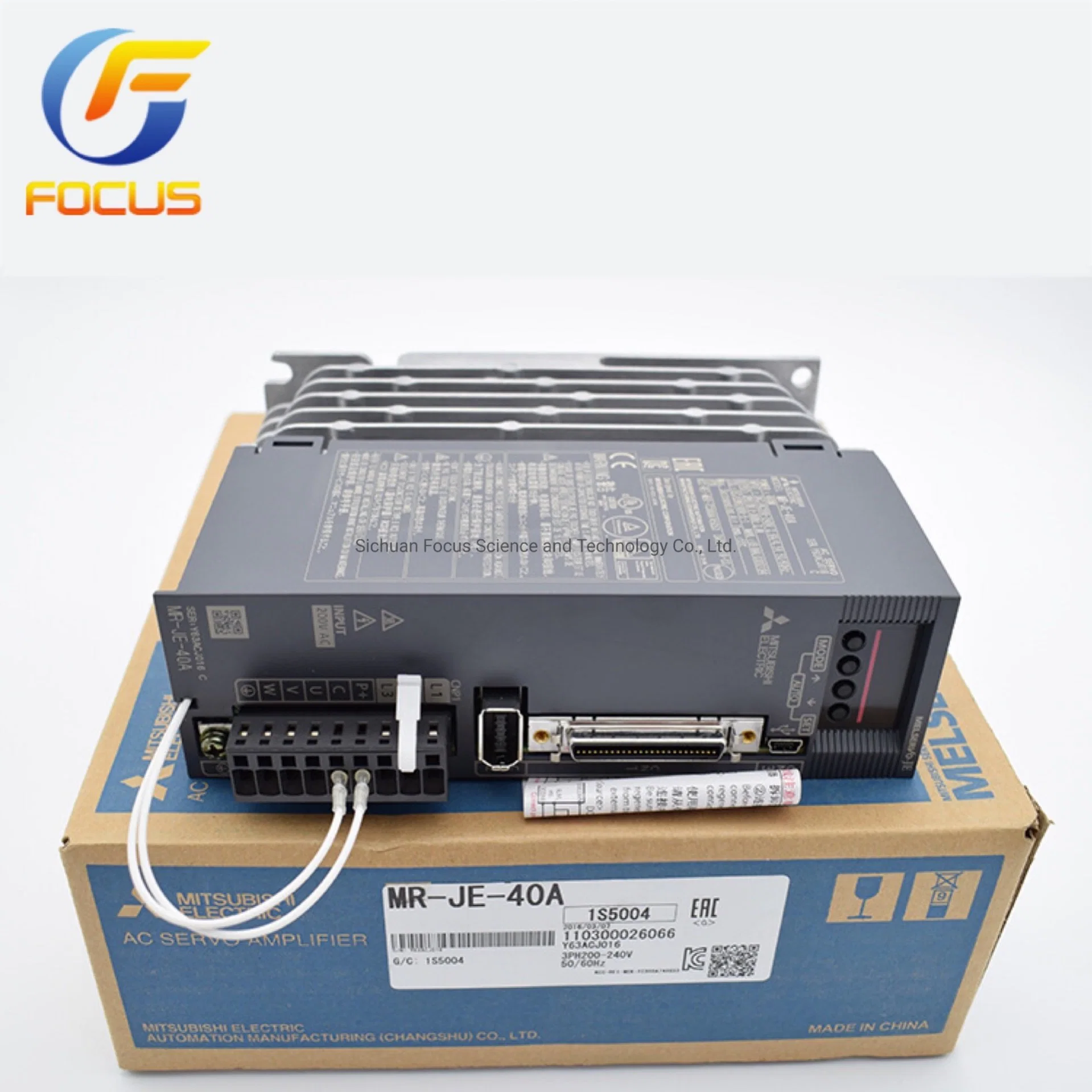 محرك Mitsubishi AC Servo بقدرة 100 واط لمحرك Servo MR-Je-10A