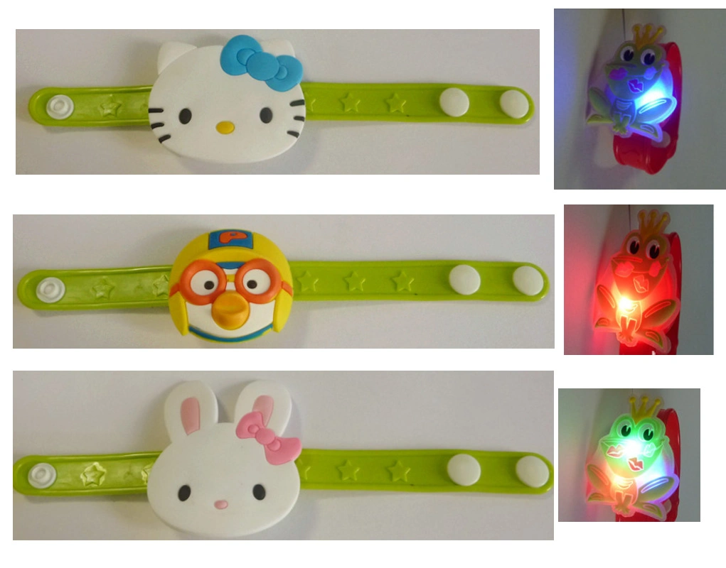 Cartoon Flash LED Wristband for Kids